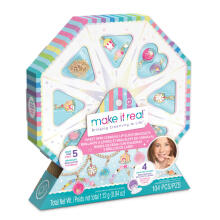 MAKE IT REAL DIY bracelet set with lip glosses