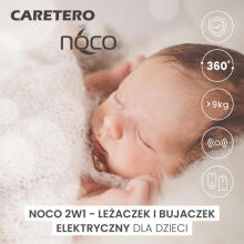 Bebe Basic Rocker Noco Art.239261 Graphite Детский шезлонг-качели 2 в 1