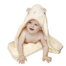 Bocialand Bath Towel Cover Ears Art.BOC0123 Hippo Махровое полотенце с капюшоном 80x80см.