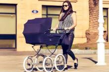 Arrue Elegance Navy Art.240313  Children's exclusive, classic stroller 2 in 1
