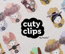 Cuty Clips Bunny  Art.CL0012 Original hair clip 2 pcs.