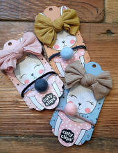 Cuty Hair Tie Art.CL0004 Оригинальные резинки для волос 2 шт.