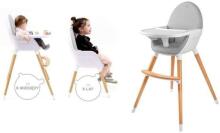 Kinderkraft Fini 2 Art.240947 Beige maitinimo kėdė