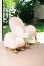 Childhome Rocking Chair Art.BB65182 Teddy supamoji kėdė