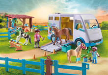 PLAYMOBIL HORSES OF WATERFALL Mobili jodinėjimo mokykla 71493