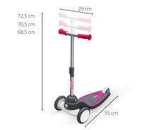 MILLY MALLY 4097 Qplay Scooter Mika pink