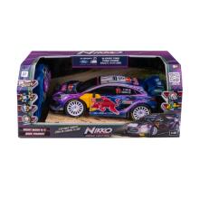 NIKKO R/C car Night Mode - M-Sport Ford Puma Hybrid Rally1 #19 Loeb, scale 1:18