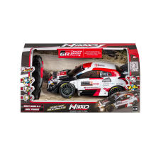 NIKKO R/C car Night Mode - Toyota Gazoo Racing - Ogier, scale 1:18