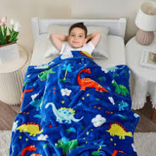 Tom Kids Fleece Blanket Art.246367 vilnonis kilimas 75х150cm