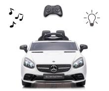 MILLY MALLY 5913 Mercedes-Benz SLC baltas akumuliatorinis automobilis