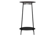 4Living Side Table Round черный