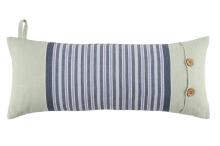 4Living Sauna cushion stripe green 55x22 cm