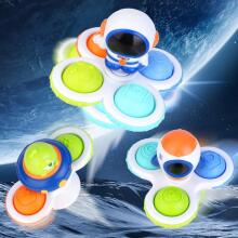 WOOPIE BABY Keičiamas sensorinis žaislas „Space Spinner Pop-it“, 3 vnt.