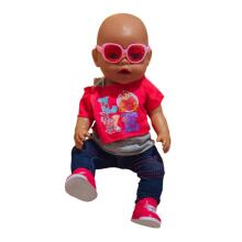 WOOPIE Модная кукольная одежда LOVE Очки Туфли 43-46 см