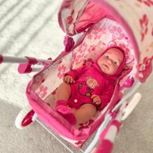 WOOPIE ROYAL kūdikio lėlė meškiuko kostiume 46 cm