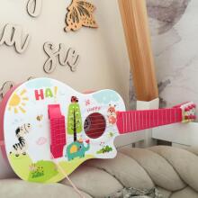 WOOPIE akustinė gitara vaikams, rožinė, 55 cm