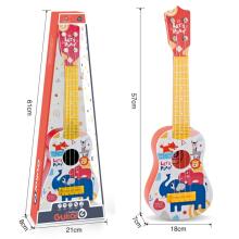 WOOPIE klasikinė gitara vaikams, raudona, 57 cm