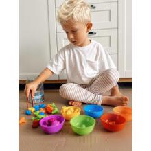 WOOPIE Montessori edukacinis žaidimas Spalvų rūšiuoklė Jūros šalis 64 vnt.