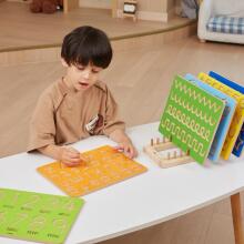 VIGA Graphomotor Board Small Letters Learning to Write