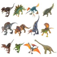 WOOPIE didelis dinozaurų XXL figūrėlių rinkinys + kilimėlis „Priešistorinis pasaulis“