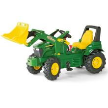 Rolly Toys rollyFarmtrac John Deere 7930 - Pedalinis traktorius su kaušu, žalias