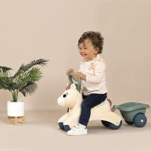 SMOBY Mažasis Pirmasis Ride-On Ponis su Priekaba