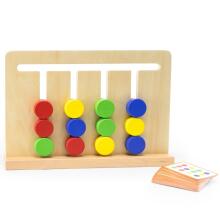 VIGA loginis žaidimas „Atkurti spalvas ir formas“ Montessori