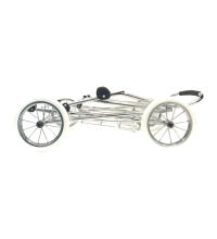 Arrue Prestigio Jr. Art.250608 Paris Large classic doll stroller with bag