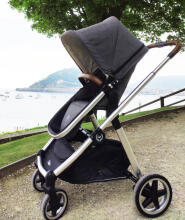 Arrue Obe Art.250630 Navy Baby stroller with cradle