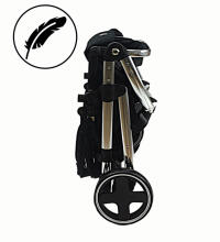 Arrue Ona Silla Art.250637 Black   Детская прогулочная коляска