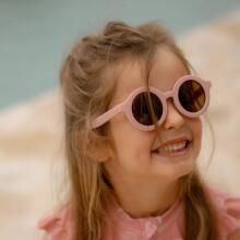 Little Dutch Sunglasses Art.126466 Round Soft Pink