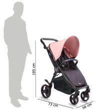 Arrue Eko Art.250641 Pink Baby stroller