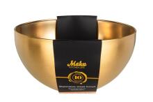 Maku nerūdijančio plieno dubuo auksinis 24 cm