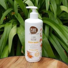 Pure Beginnings Body Wash I am new Art.251271 Odos atnaujinamasis dušo želė su rooibos ankštimis ir prebiotikais, 500 ml