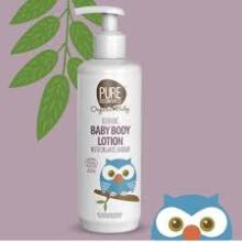 Pure Beginnings Kids Baby Lotion Art.251281  Raminantis, drėkinantis ir maitinantis kūno losjonas su rozmarinų ir levandų aromatu, 250 ml