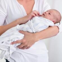 Aden Anais Muslin Swaddles Art.251313 Skylight High quality bamboo muslin swaddle, 1 pc. (120x120 cm)