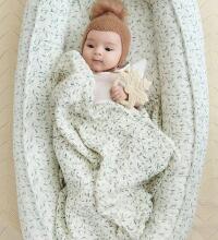 Aden Anais Muslin Swaddles Art.251320 Map The Star High quality bamboo muslin swaddle, 1 pc. (120x120 cm)