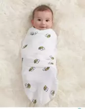 Aden Anais Muslin Swaddles Art.251321 Above The Clouds High quality bamboo muslin swaddle, 1 pc. (120x120 cm)