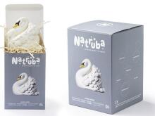 Natruba Bath Toy Flamingo Art.251329 pagaminta iš 100 % natūralios gumos