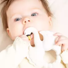 Natruba Rubber Rattle Art.251335  Teether made of 100% natural rubber
