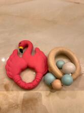 Natruba Rubber Rattle Art.251336  Teether made of 100% natural rubber