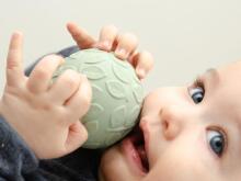 Natruba Rubber Sensory Balls Art.251352 Teether made of 100% natural rubber