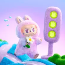 Labubu Monster Art.251356 Мягкая игрушка Лабубу,17 cм