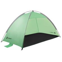 Пляжная палатка Springos PT034, садовая, 210×120×112 см туристическая с чехлом, с UV‑фильтром зелёно‑серо‑чёрная