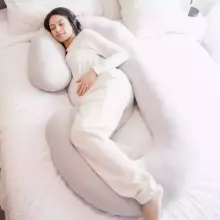 La Bebe™ Maternity Satin Pillow Sì - Duo Art.689575 Satin fabric. Multifunctional maternity pillow with memory foam filling