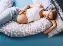 La Bebe™ Maternity Pillow Sì - Duo Art.291143 Linen fabric. Multifunctional maternity pillow for pregnancy and breastfeeding