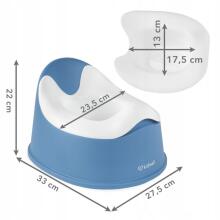 Bebe Basic Nilo Art.251914 Blue  Vaikų tualetas