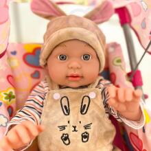 WOOPIE ROYAL Lėlė kūdikis zuikio kostiumu 46 cm