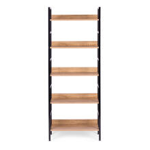 Aukštos lubos baldai su 5 lentynomis, metalinis MDF ModernHome