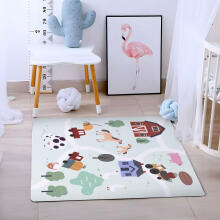Didelis EVA putų kilimėlis vaikams Farma 90.5x90.5 cm 21 vnt ECOTOYS
